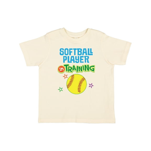 Inktastic Future Softball Player in Training Girls Toddler T-Shirt