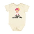 thumbnail image 1 of Inktastic Future Softball Star Girl Girls Baby Bodysuit, 1 of 5