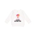 thumbnail image 1 of Inktastic Future Softball Star Girl Toddler Sweatshirt, 1 of 4
