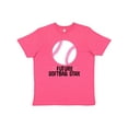 thumbnail image 1 of Inktastic Future Softball Star Sports Youth T-Shirt, 1 of 5