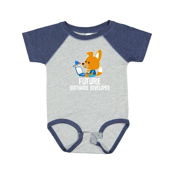 Inktastic Future Software Developer Boys Baby Bodysuit