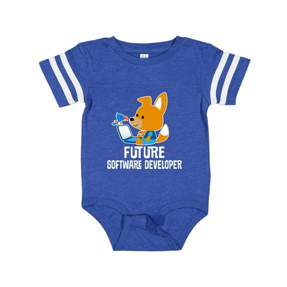 Inktastic Future Software Developer Boys Baby Bodysuit