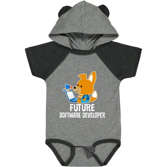 Inktastic Future Software Developer Boys Baby Bodysuit