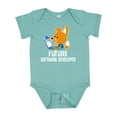 thumbnail image 1 of Inktastic Future Software Developer Boys Baby Bodysuit, 1 of 5