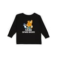 thumbnail image 1 of Inktastic Future Software Developer Boys Long Sleeve Toddler T-Shirt, 1 of 5