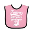 thumbnail image 1 of Inktastic Future Software Developer Shirt Childs Job Boys or Girls Baby Bib, 1 of 4
