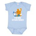 thumbnail image 1 of Inktastic Future Software Engineer Boys or Girls Baby Bodysuit, 1 of 5