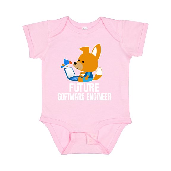 Inktastic Future Software Engineer Boys or Girls Baby Bodysuit