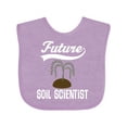 thumbnail image 1 of Inktastic Future Soil Scientist Boys or Girls Baby Bib, 1 of 4