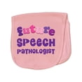 thumbnail image 1 of Inktastic Future Speech Pathologist Baby Burp Cloth, 1 of 3