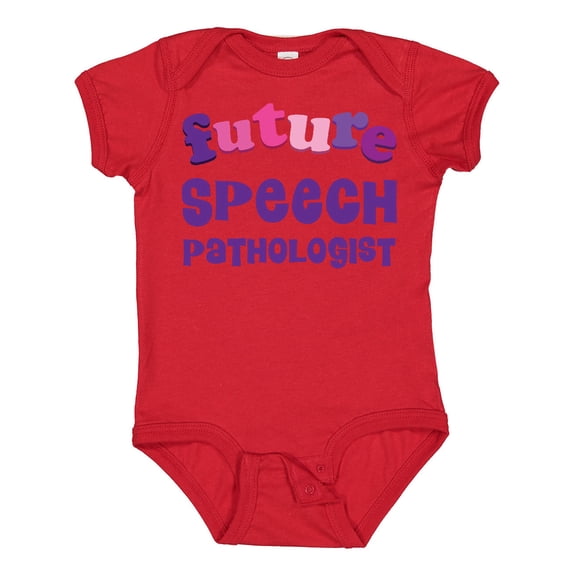 Inktastic Future Speech Pathologist Boys or Girls Baby Bodysuit