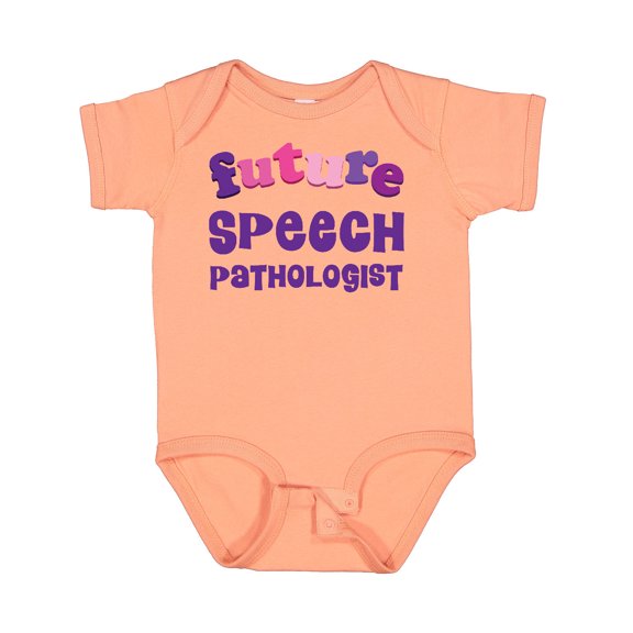Inktastic Future Speech Pathologist Boys or Girls Baby Bodysuit