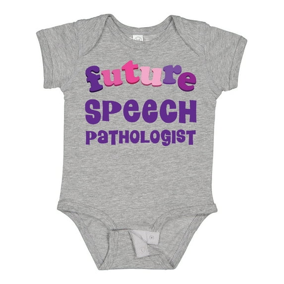 Inktastic Future Speech Pathologist Boys or Girls Baby Bodysuit