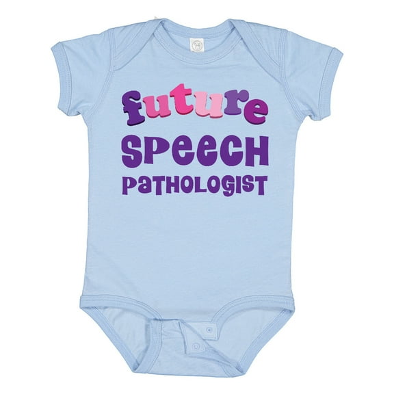 Inktastic Future Speech Pathologist Boys or Girls Baby Bodysuit