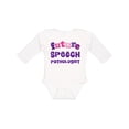 thumbnail image 1 of Inktastic Future Speech Pathologist Boys or Girls Long Sleeve Baby Bodysuit, 1 of 5