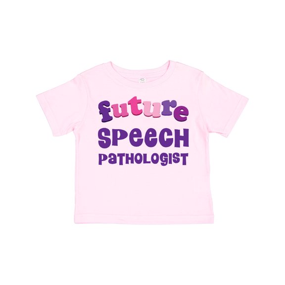 Inktastic Future Speech Pathologist Boys or Girls Toddler T-Shirt