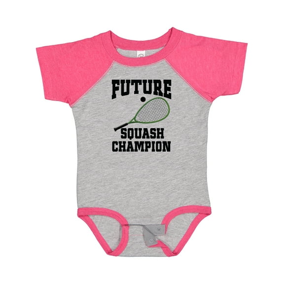 Inktastic Future Squash Player Champion Boys or Girls Baby Bodysuit