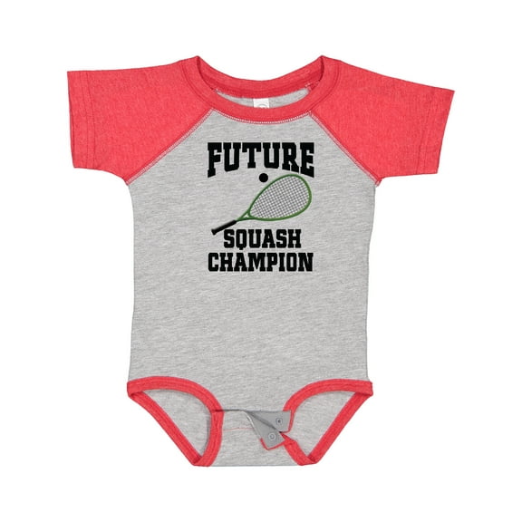 Inktastic Future Squash Player Champion Boys or Girls Baby Bodysuit