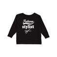 thumbnail image 1 of Inktastic Future Stylist Childs Occupation Boys or Girls Long Sleeve Toddler T-Shirt, 1 of 5