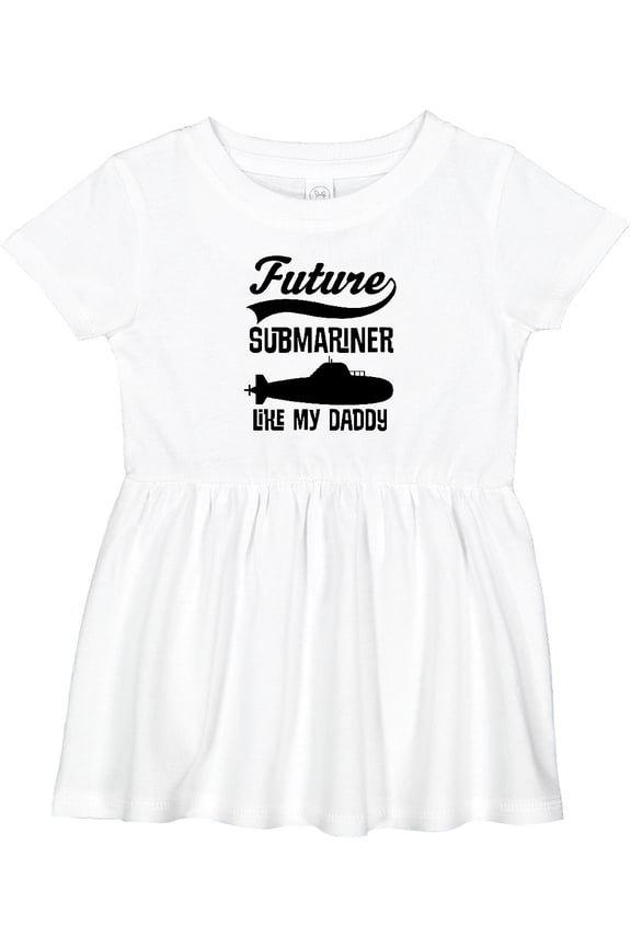 Future Submariner Like Daddy Girls Baby Dress
