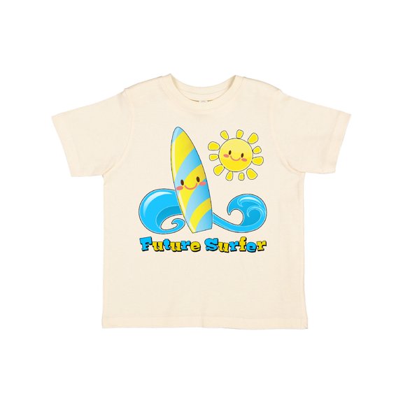 Inktastic Future Surfer- surfboard and sun Boys or Girls Toddler T-Shirt