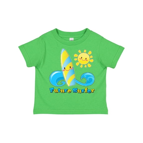 Inktastic Future Surfer- surfboard and sun Boys or Girls Toddler T-Shirt
