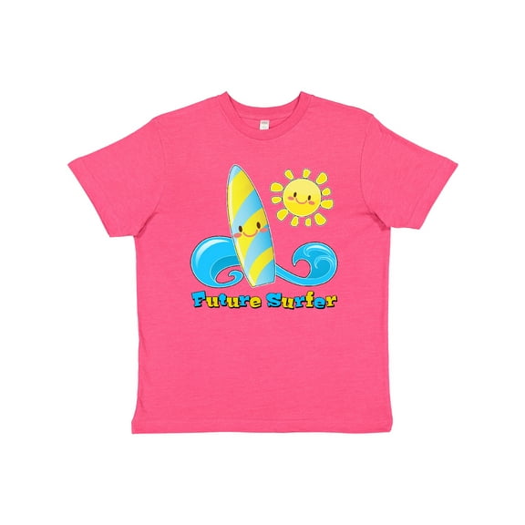 Inktastic Future Surfer- surfboard and sun Youth T-Shirt