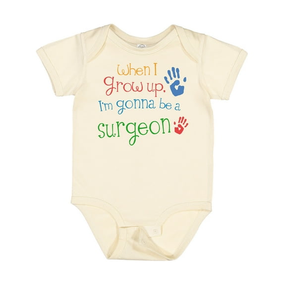Inktastic Future Surgeon Kids Doctor Gift Boys or Girls Baby Bodysuit