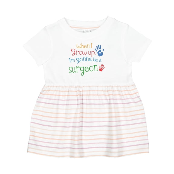 Inktastic Future Surgeon Kids Doctor Girls Baby Dress