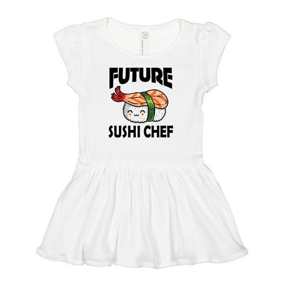 Inktastic Future Sushi Chef Baby Clothes Girls Baby Dress