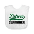 thumbnail image 1 of Inktastic Future Swimmer Boys Baby Bib, 1 of 4