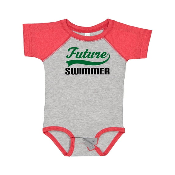 Inktastic Future Swimmer Boys Baby Bodysuit