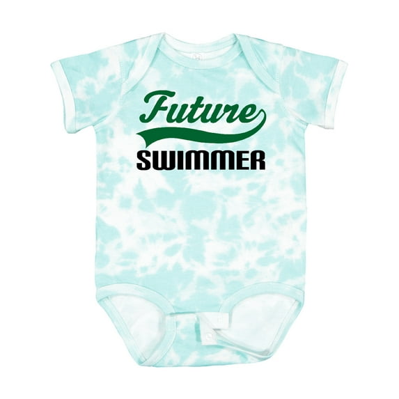 Inktastic Future Swimmer Boys Baby Bodysuit
