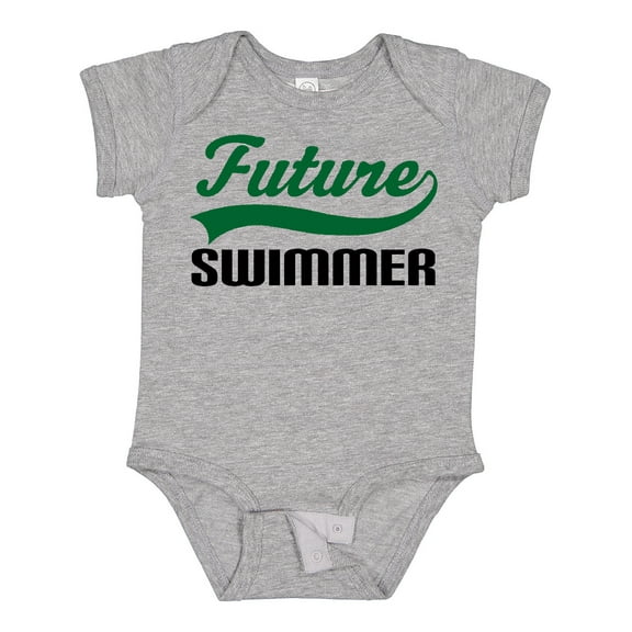 Inktastic Future Swimmer Boys Baby Bodysuit
