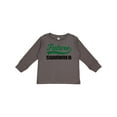 thumbnail image 1 of Inktastic Future Swimmer Boys Long Sleeve Toddler T-Shirt, 1 of 5