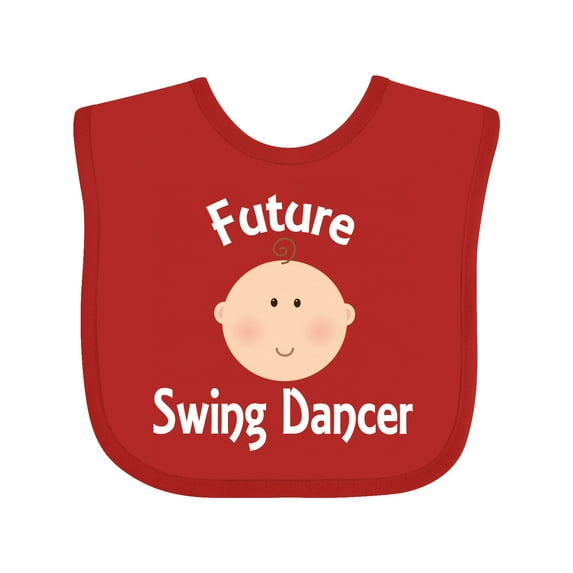 Inktastic Future Swing Dancer Boys or Girls Baby Bib