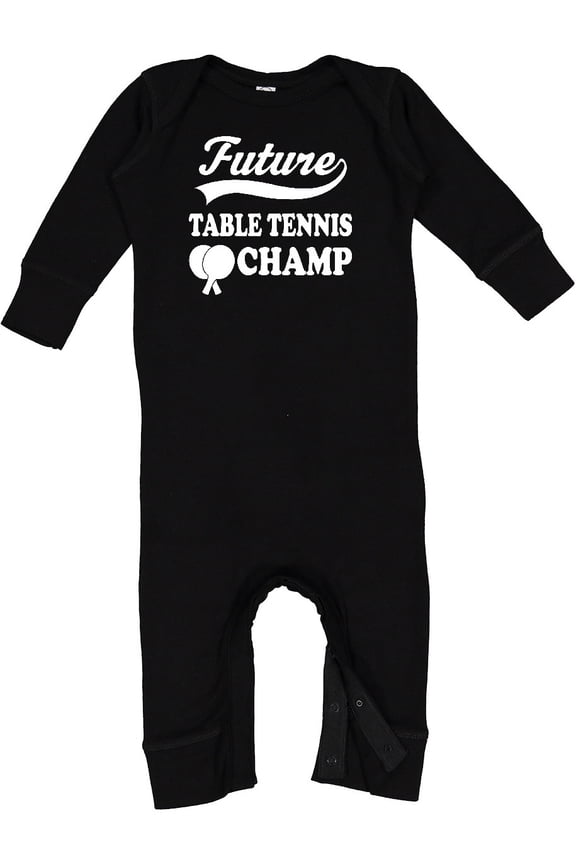 Future Table Tennis Champ Baby Romper Coveralls
