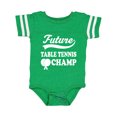 thumbnail image 1 of Inktastic Future Table Tennis Champ Boys or Girls Baby Bodysuit, 1 of 5