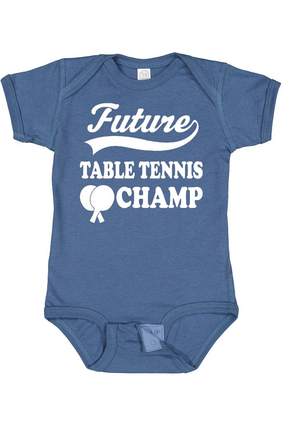 Future Table Tennis Champ Boys or Girls Baby Bodysuit