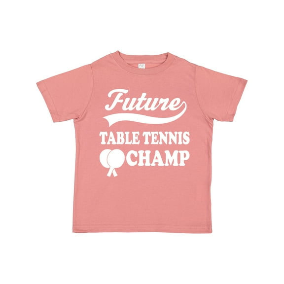 Inktastic Future Table Tennis Champ Boys or Girls Toddler T-Shirt