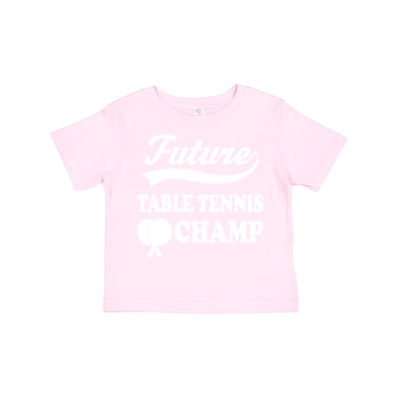 Inktastic Future Table Tennis Champ Boys or Girls Toddler T-Shirt