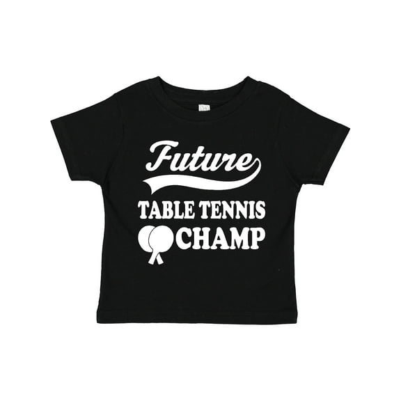 Inktastic Future Table Tennis Champ Boys or Girls Toddler T-Shirt