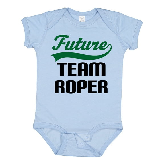 Inktastic Future Team Roper Boys Baby Bodysuit