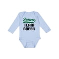thumbnail image 1 of Inktastic Future Team Roper Boys Long Sleeve Baby Bodysuit, 1 of 5