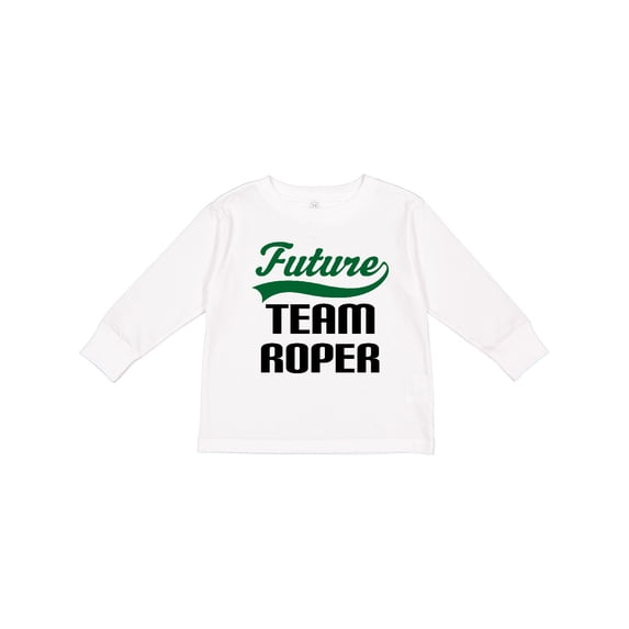 Inktastic Future Team Roper Boys Long Sleeve Toddler T-Shirt