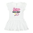 thumbnail image 1 of Inktastic Future Tennis Player Baby Girl Girls Baby Dress, 1 of 5