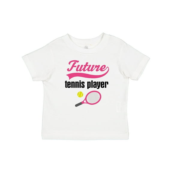 Inktastic Future Tennis Player Baby Girl Girls Baby T-Shirt