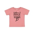thumbnail image 1 of Inktastic Future Tennis Player Gift Boys or Girls Baby T-Shirt, 1 of 5
