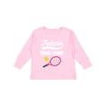 thumbnail image 1 of Inktastic Future Tennis Player Sports Gift Boys or Girls Long Sleeve Toddler T-Shirt, 1 of 5