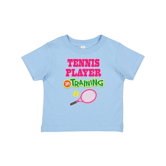 Inktastic Future Tennis Player in Training Girls Baby T-Shirt